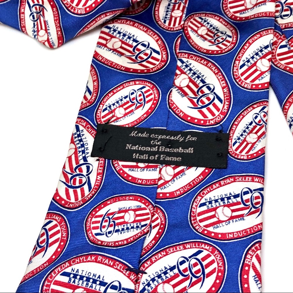 99’ Baseball Hall of Fame Silk Tie Made in USA